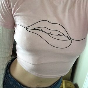 Misguided Petite Crop Top